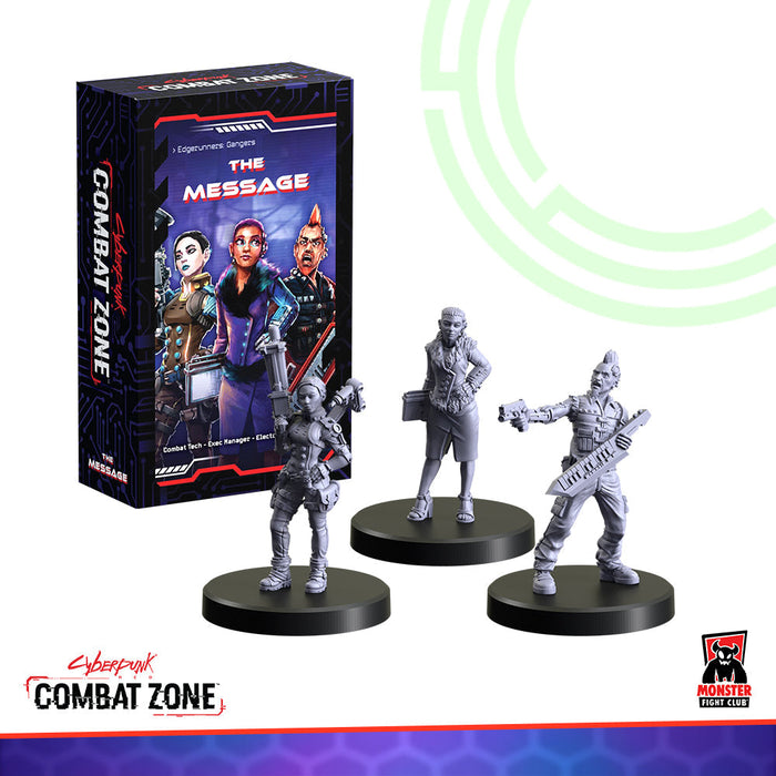 Monster Fight Club 45104 Cyberpunk Red Combat Zone The Message Expansion (Edgerunners)