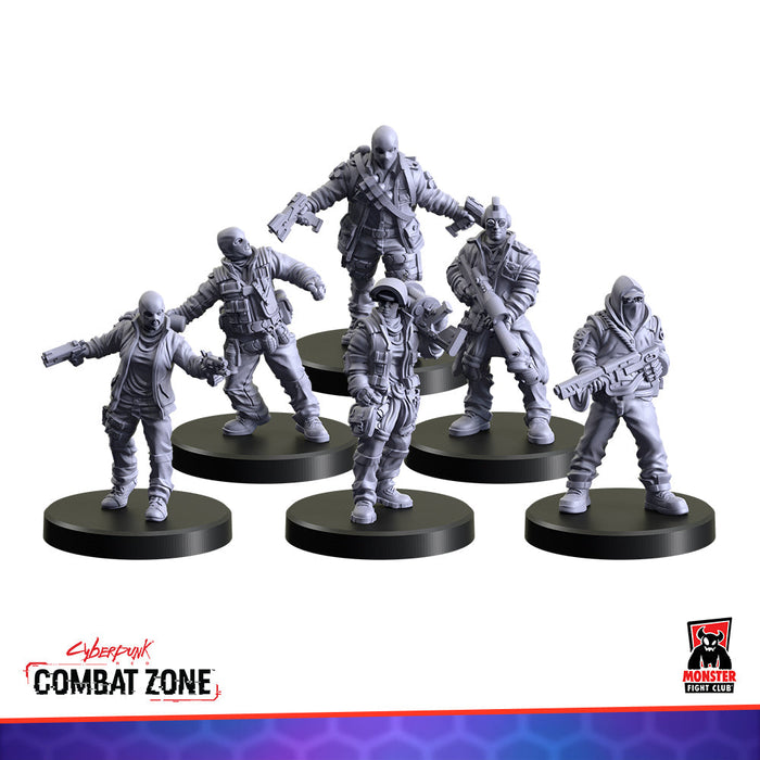 Monster Fight Club 45003 Cyberpunk Red Combat Zone Zoners Faction Starter Box