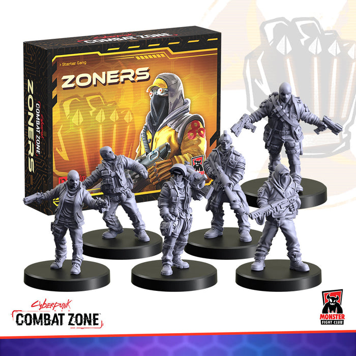 Monster Fight Club 45003 Cyberpunk Red Combat Zone Zoners Faction Starter Box