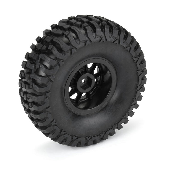 Duratrax DTX407710 1/10 Fossil Font/Rear 1.9&quot; Crawler Tires MTD 12mm Black Kodiak (2)