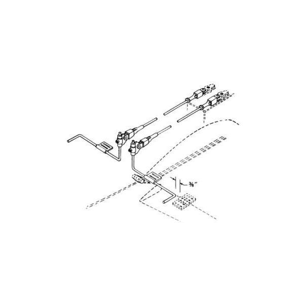 Dubro 101 Strip Aileron Linkage Hook-Up (2pcs)