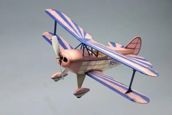 Dumas #229 Plane Kit: 18" Pitts Special S1 - Rubber Powered Flying Model