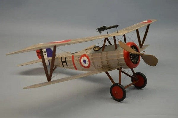 Dumas #242 Plane Kit: 18" Nieuport 27 - Rubber Powered Flying Model