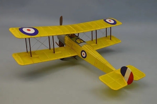 Dumas #240 Plane Kit: 18" Avro 504- Rubber Powered Flying Model