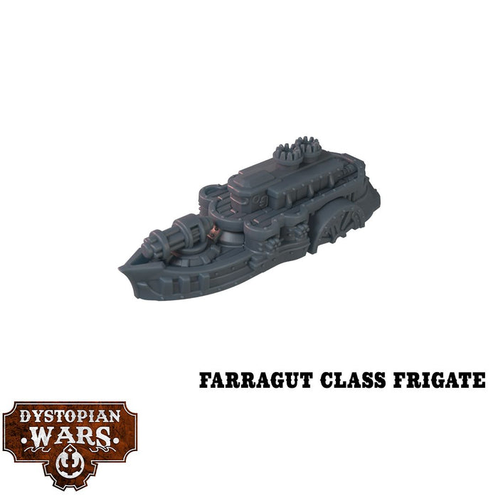 Warcradle DWA120000 Dystopian Wars: Union Starter Set -  Faction Battlefleet (8857500811501)