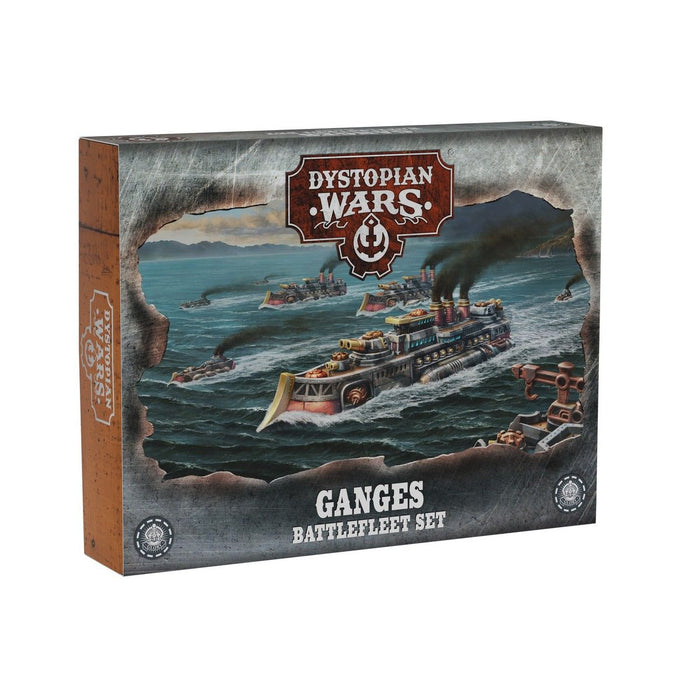 Warcradle DWA210013 Dystopian Wars: Ganges Battlefleet Set (8857501860077)