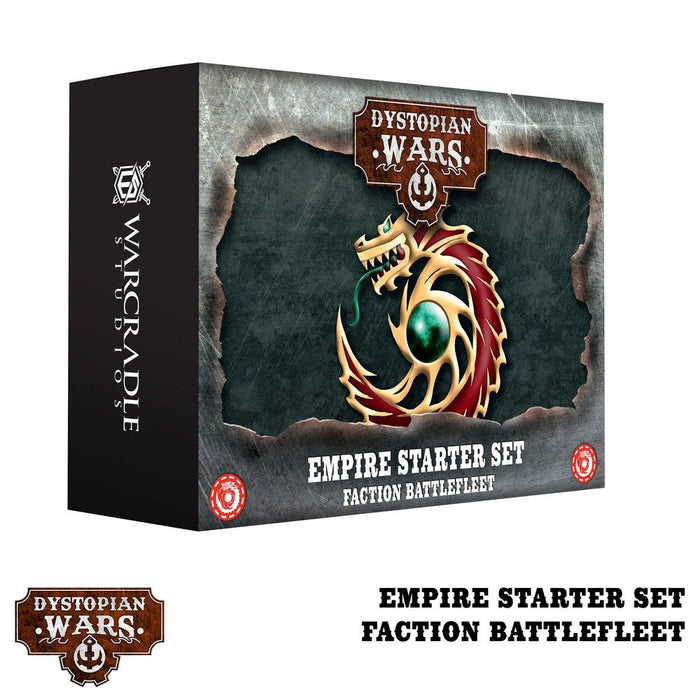 Warcradle DWA220000 Dystopian Wars: Empire Starter Set -  Faction Battlefleet (8857502056685)