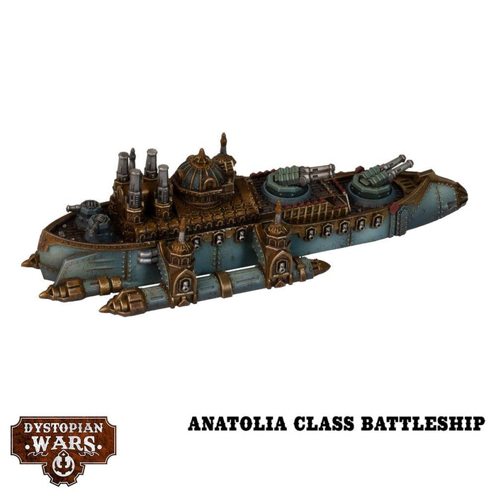 Warcradle DWA240000 Dystopian Wars: Sultanate Starter Set -  Faction Battlefleet