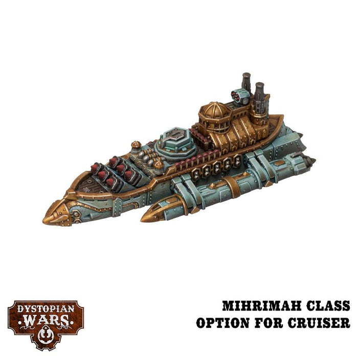 Warcradle DWA240000 Dystopian Wars: Sultanate Starter Set -  Faction Battlefleet