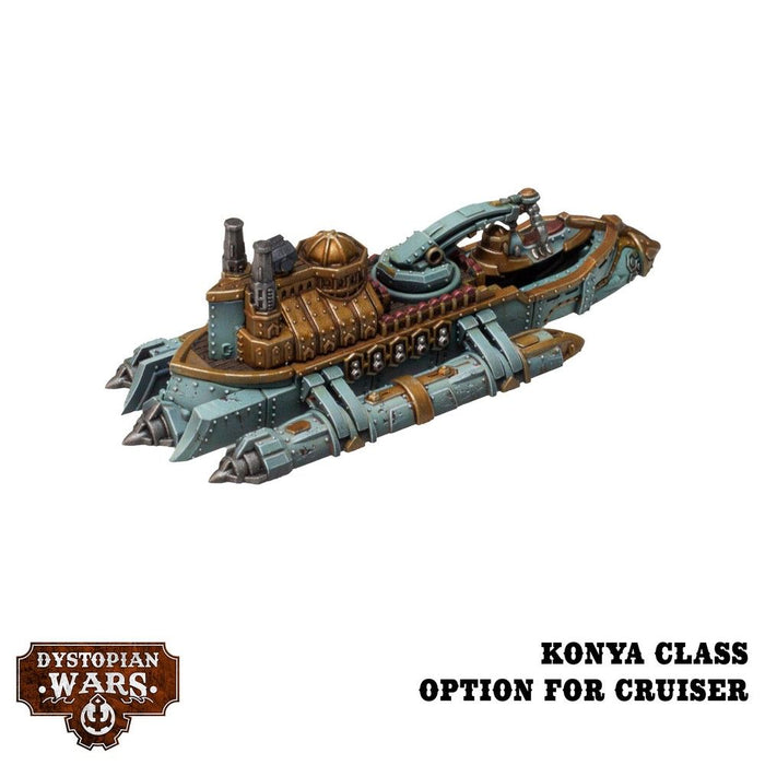 Warcradle DWA240000 Dystopian Wars: Sultanate Starter Set -  Faction Battlefleet