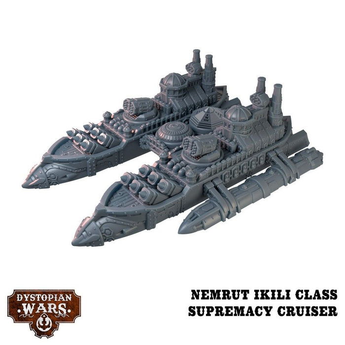 Warcradle DWA240000 Dystopian Wars: Sultanate Starter Set -  Faction Battlefleet