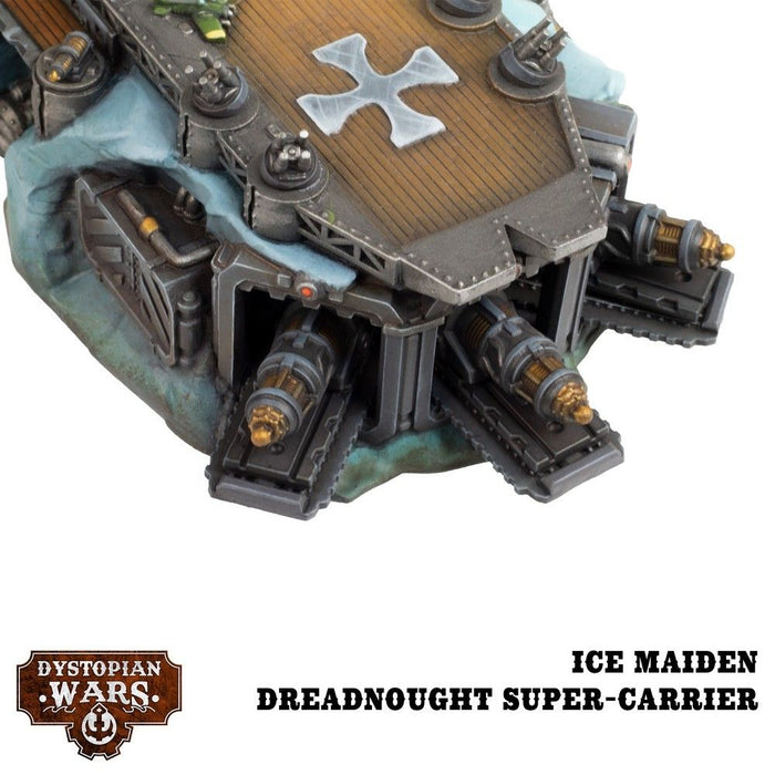 Warcradle DWA250008 Dystopian Wars: Ice Maiden Battlefleet Set