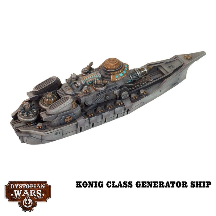 Warcradle DWA250010 Dystopian Wars: Konig Battlefleet Set