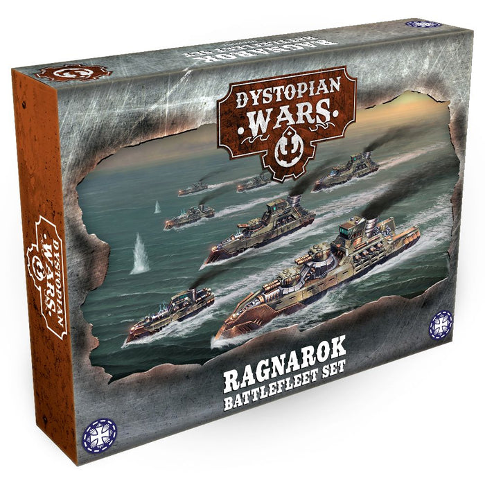 Warcradle DWA250011 Dystopian Wars: Ragnarok Battlefleet Set