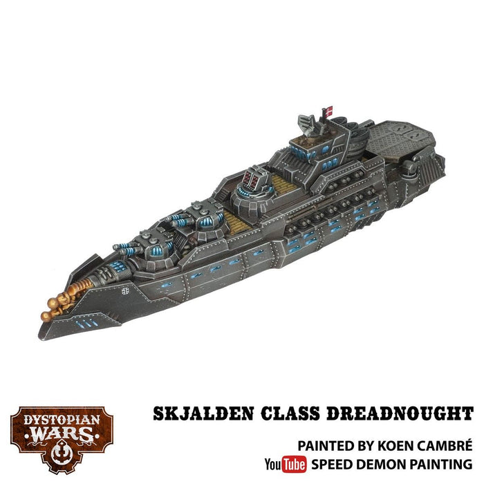 Warcradle DWA250015 Dystopian Wars: Scions of Jutland Battlefleet Set