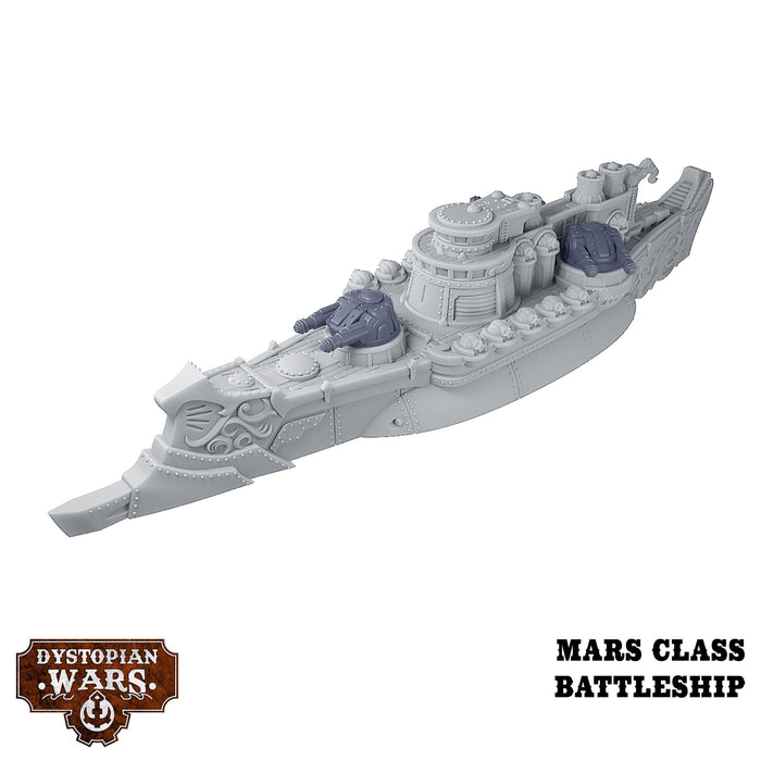 Warcradle DWA260005 Dystopian Wars: Mars Battlefleet Set (8857503924461)