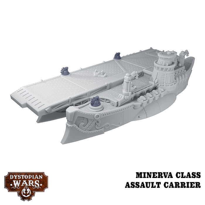 Warcradle DWA260009 Dystopian Wars: Minerva Battlefleet Set