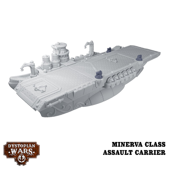 Warcradle DWA260009 Dystopian Wars: Minerva Battlefleet Set