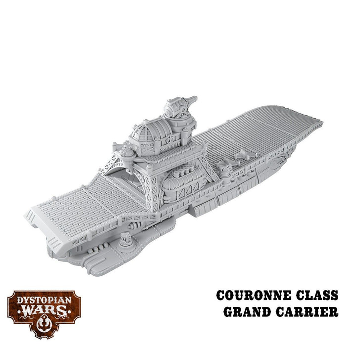 Warcradle DWA260011 Dystopian Wars: Couronne Battlefleet Set