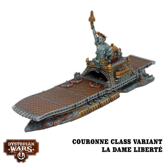 Warcradle DWA260011 Dystopian Wars: Couronne Battlefleet Set