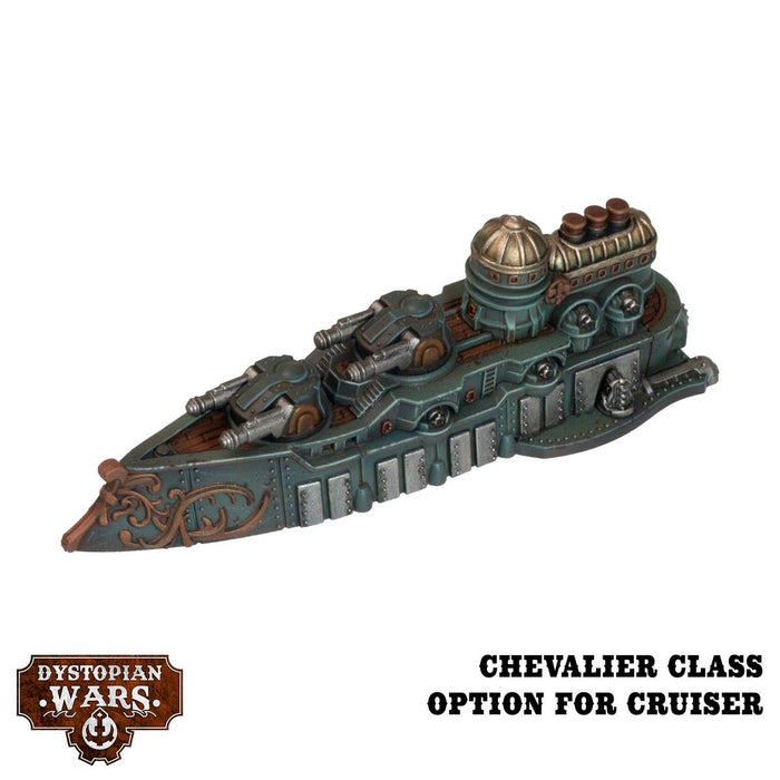 Warcradle DWA260011 Dystopian Wars: Couronne Battlefleet Set