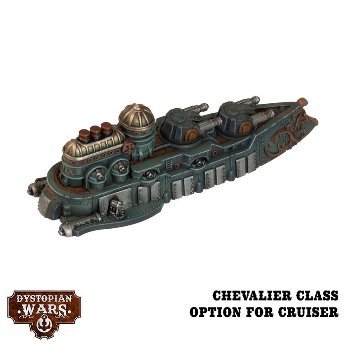 Warcradle DWA260011 Dystopian Wars: Couronne Battlefleet Set