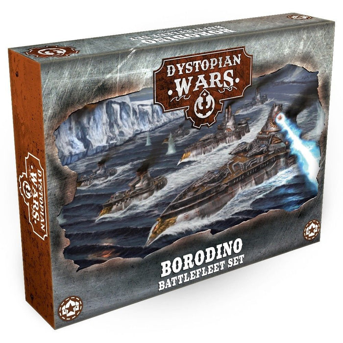 Warcradle DWA270001 Dystopian Wars: Borodino Battlefleet Set