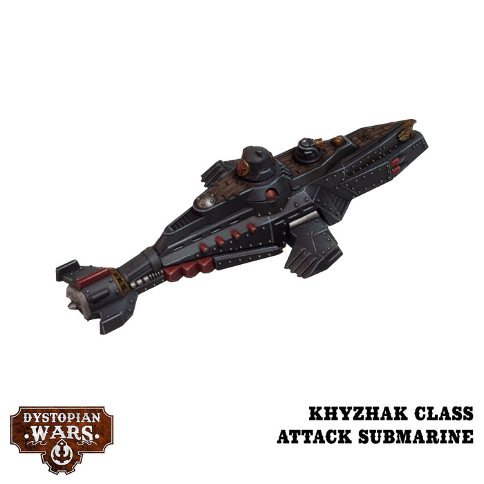 Warcradle DWA270004 Dystopian Wars: Black Wolf Battlefleet Set