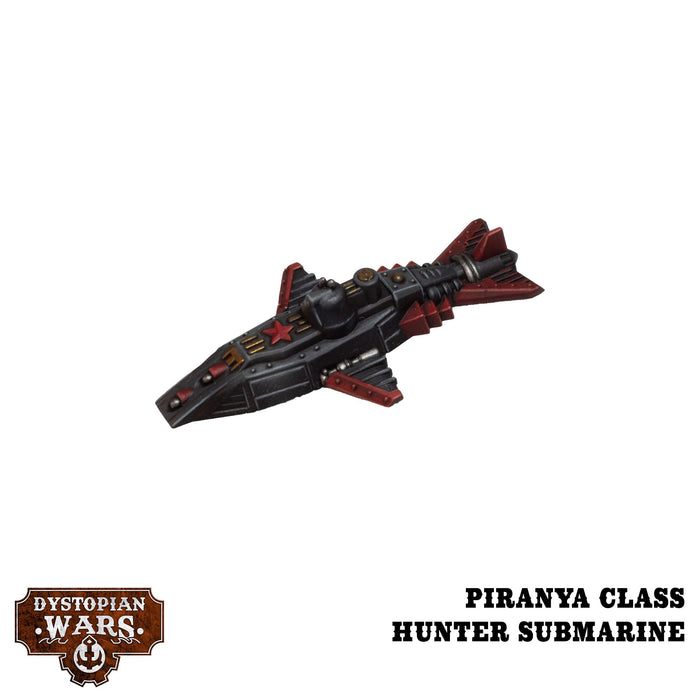 Warcradle DWA270004 Dystopian Wars: Black Wolf Battlefleet Set