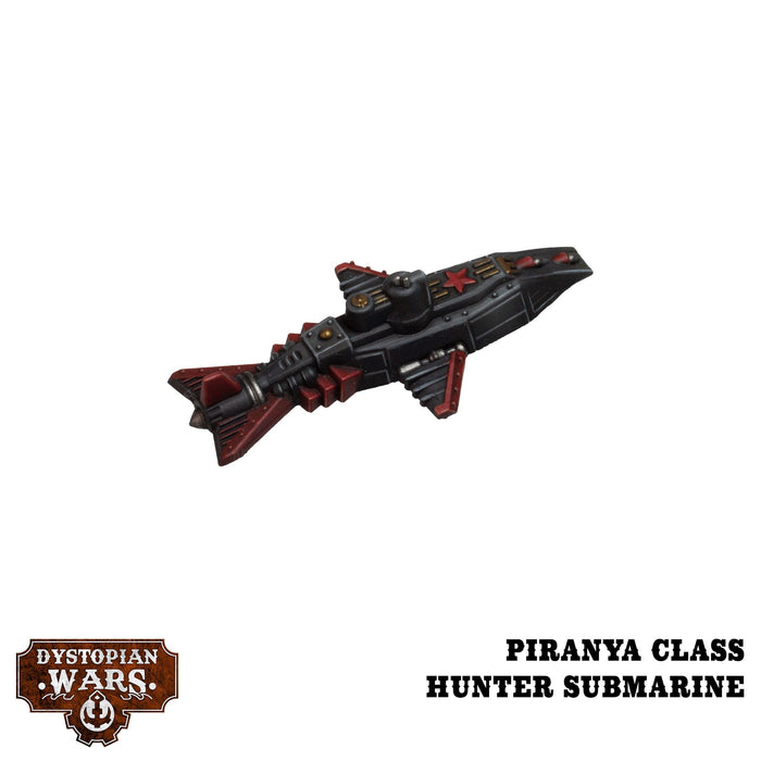 Warcradle DWA270004 Dystopian Wars: Black Wolf Battlefleet Set