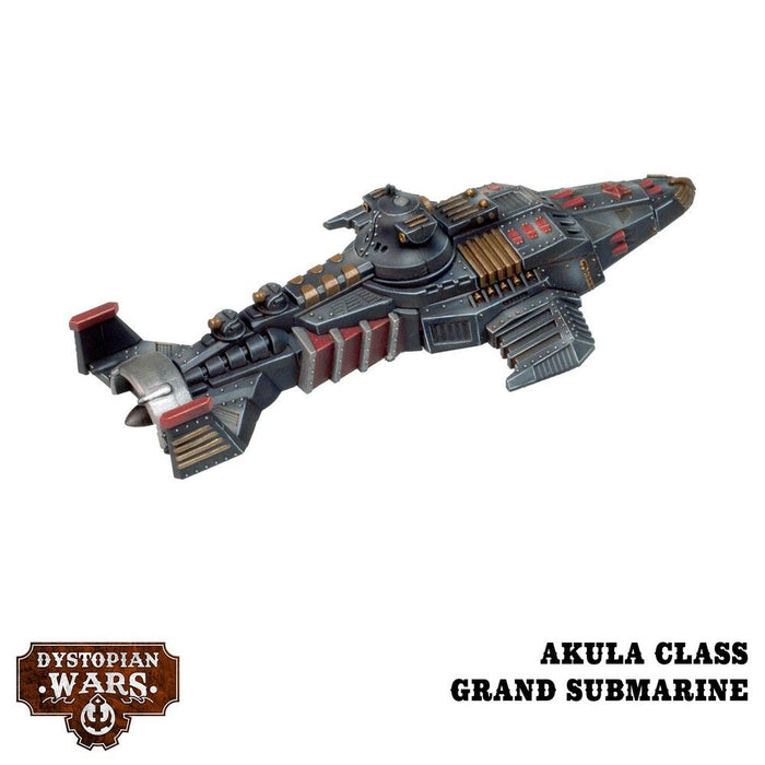 Warcradle DWA270005 Dystopian Wars: Akula Battlefleet Set