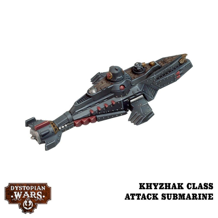 Warcradle DWA270005 Dystopian Wars: Akula Battlefleet Set