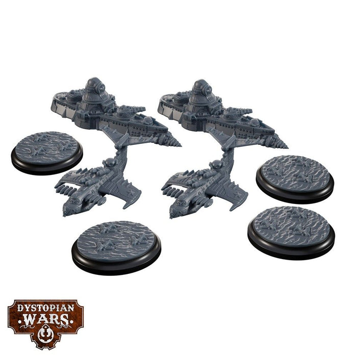 Warcradle DWA270008 Dystopian Wars: Commonwealth Support Squadrons