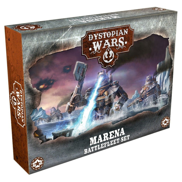 Warcradle DWA270010 Dystopian Wars: Marena Battlefleet Set