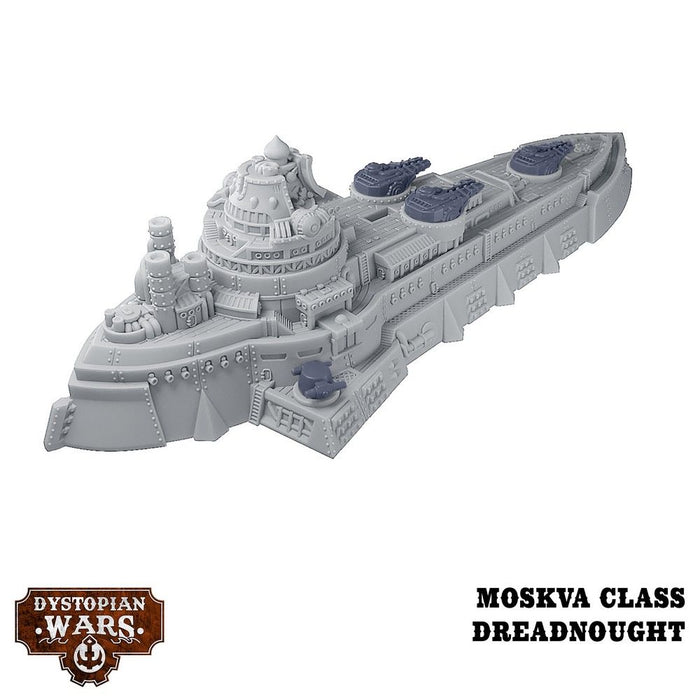 Warcradle DWA270013 Dystopian Wars: Rikhter Battlefleet Set