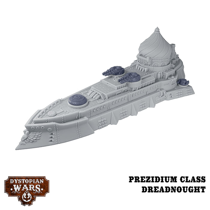 Warcradle DWA270013 Dystopian Wars: Rikhter Battlefleet Set