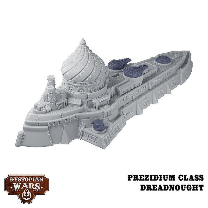 Warcradle DWA270013 Dystopian Wars: Rikhter Battlefleet Set