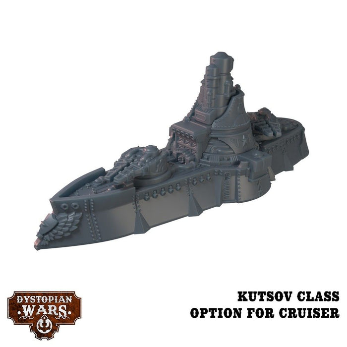 Warcradle DWA270013 Dystopian Wars: Rikhter Battlefleet Set