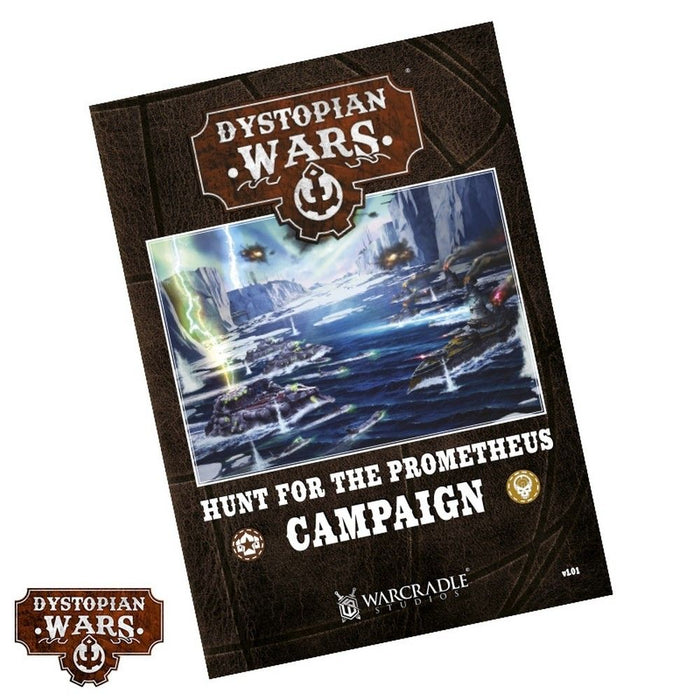 Warcradle DWA990005 Dystopian Wars: Hunt for the Prometheus - Two Player Starter Set - English