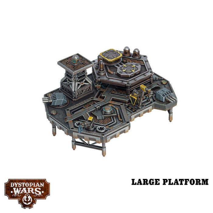 Warcradle DWA990027 Dystopian Wars: Sturginium Platforms & Objectives Set