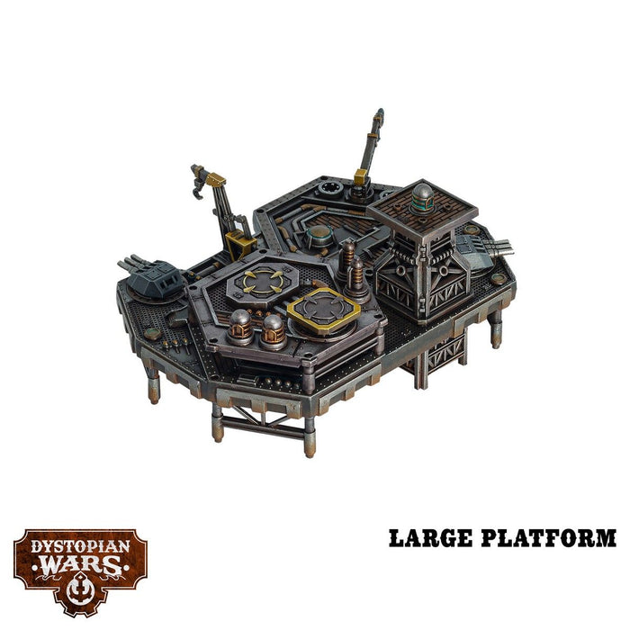 Warcradle DWA990027 Dystopian Wars: Sturginium Platforms & Objectives Set