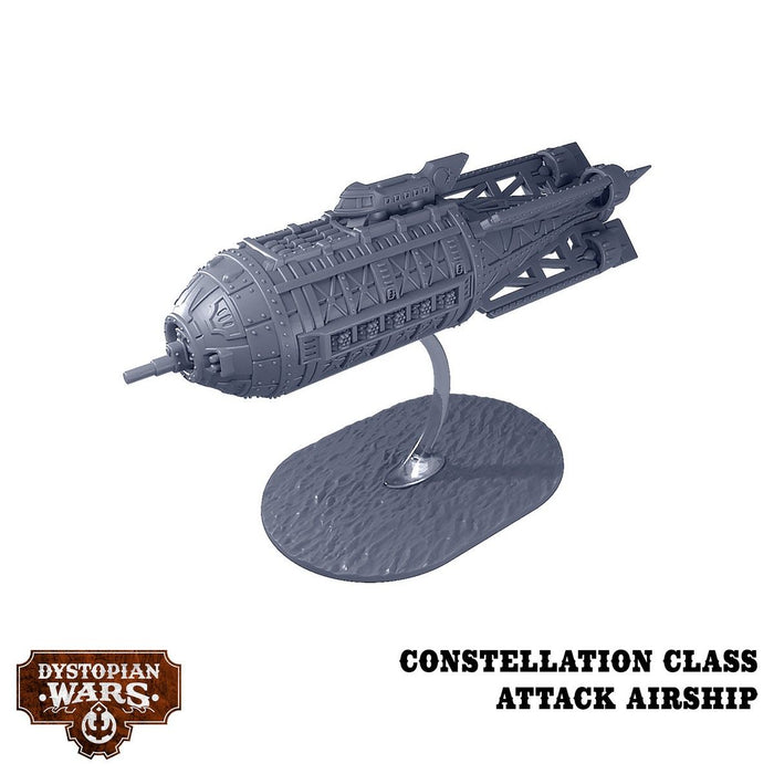 Warcradle DWA990033 Dystopian Wars: Honourable Eclipse Company Battlefleet Set