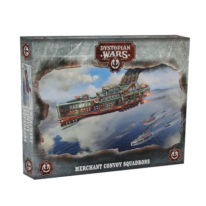 Warcradle DWA990036 Dystopian Wars: Merchant Convoy Squadrons