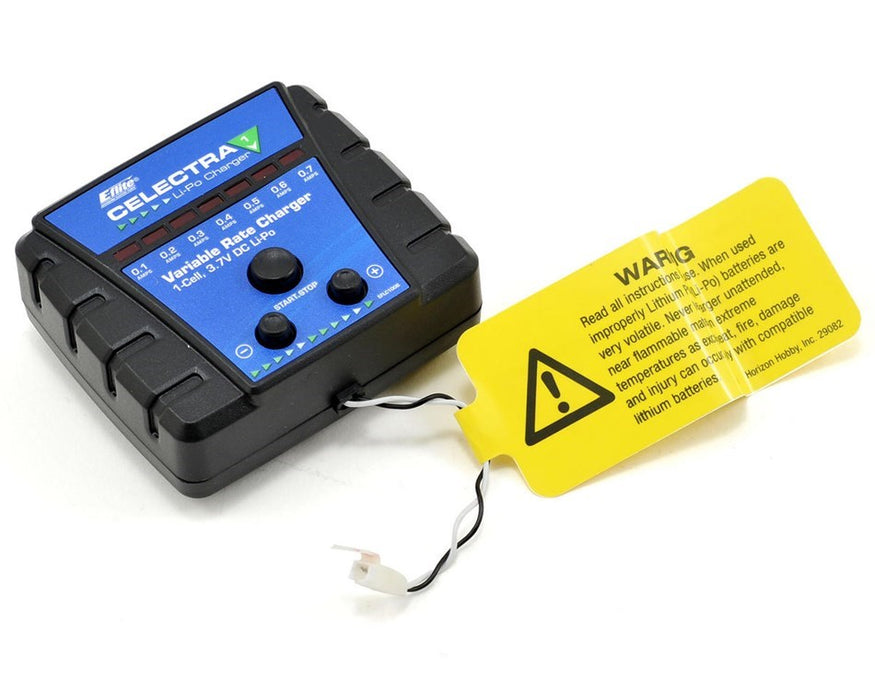 E-flite 1006 Celectra Variable Rate DC 1-Cell Li-Po Charger