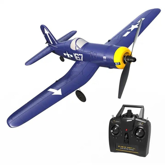 RC Plane - Ready To Fly - USA Marine F4U Corsair 400mm With 4Ch Remote and Gyro