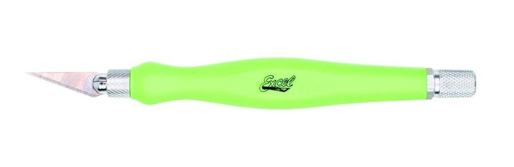 Excel Tools 016027 K-27 Rubber Grip knife #1 Gree