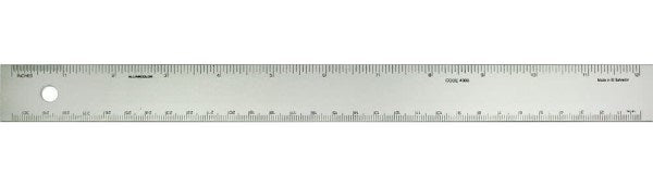 Excel 55775 Deluxe Aluminum Conversion Ruler 12" (30cm)