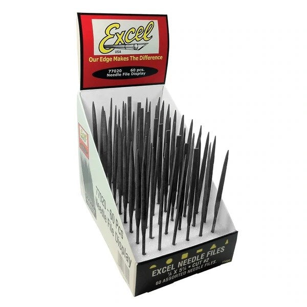 Excel Tools 77K20 Needle Files - Assorted (Sold Individually)