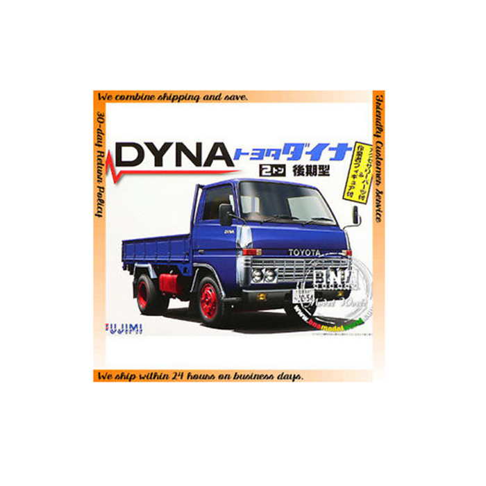 Fujimi 01129 1/32 Toyota Dyna w/ 2 Figures