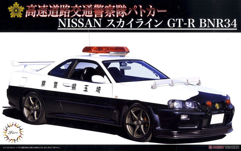 Fujimi 039770 1/24 Skyline GT-R R34 Police